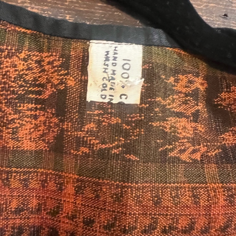Western Colorful Patterned Vest - Picture 2 of 4